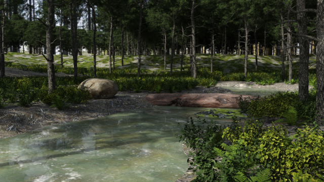 Creek Crossing Modelo 3D .c4d .max .obj .3ds .fbx .stl .blend 