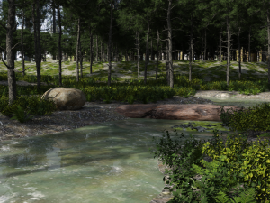 Creek Crossing 3D 모델