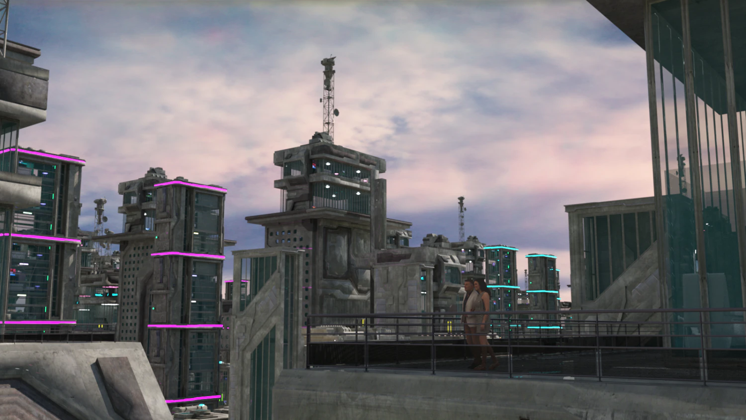 Metalopolis - City of Metal 3D Model .c4d .max .obj .3ds .fbx .stl .blend 