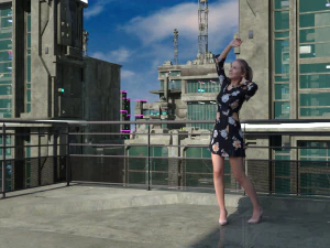 Metalopolis - City of Metal 3D Model