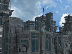 Metalopolis - City of Metal 3D Model