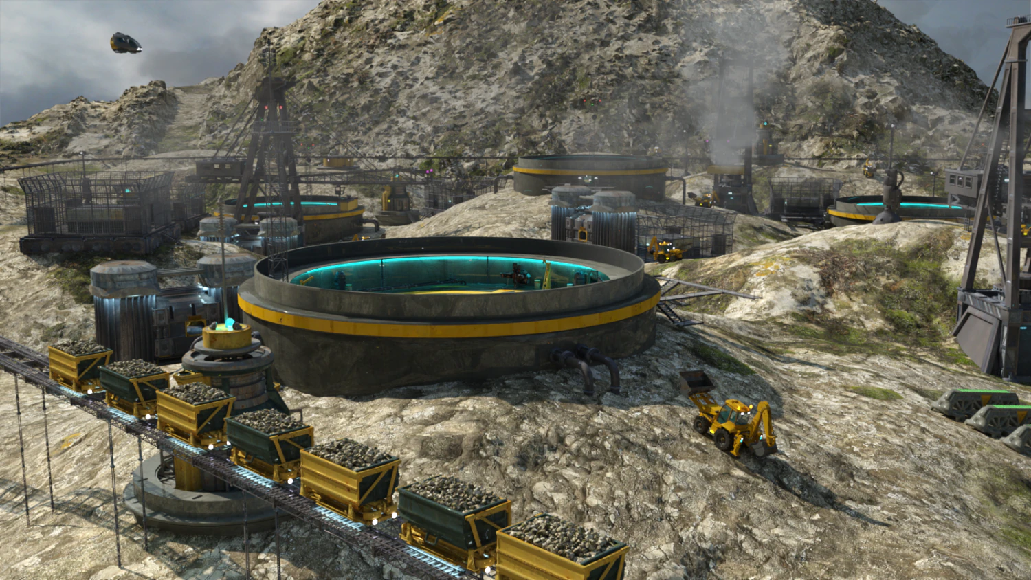Mining Colony for DAZ 3D Model .c4d .max .obj .3ds .fbx .stl .blend 