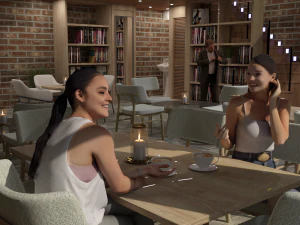 Shredder Coffee Shop 3D Model