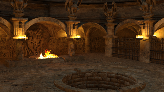 The Pit for DAZ Modelo 3D .c4d .max .obj .3ds .fbx .stl .blend 
