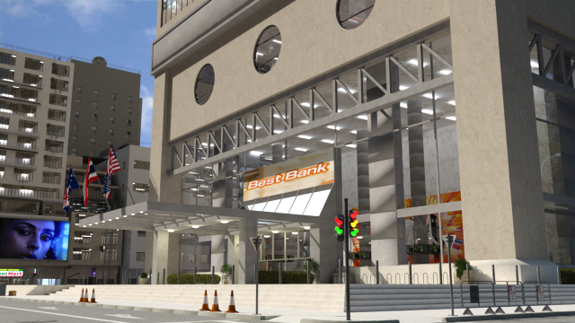 Urban Blocks2 for DAZ 3D 模型 .c4d .max .obj .3ds .fbx .stl .blend 