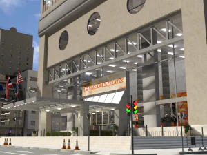 Blok Perkotaan2 untuk DAZ Model 3D