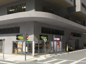 Urban Blocks2 for DAZ 3D 模型