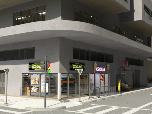 Urban Blocks2 for DAZ 3D Model