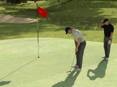 Golf Course for DAZ 3D Modell