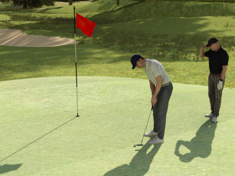 Golf Course for DAZ 3D Model