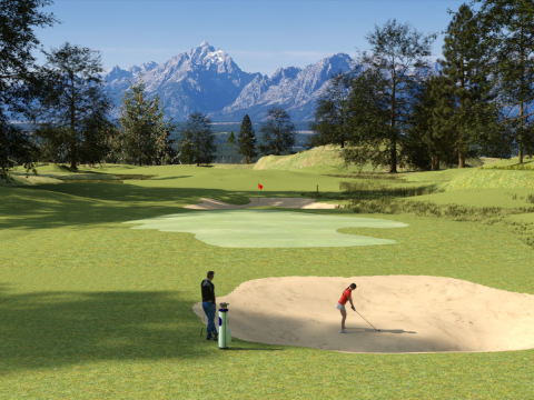 Golf Course for DAZ 3D Modell