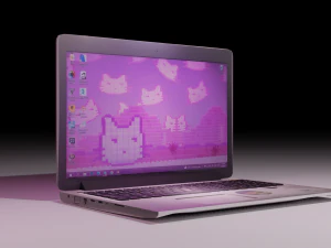 Notebook Lenovo Modelo 3D