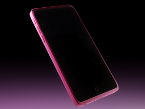 Iphone 5c Pink color 3D Model