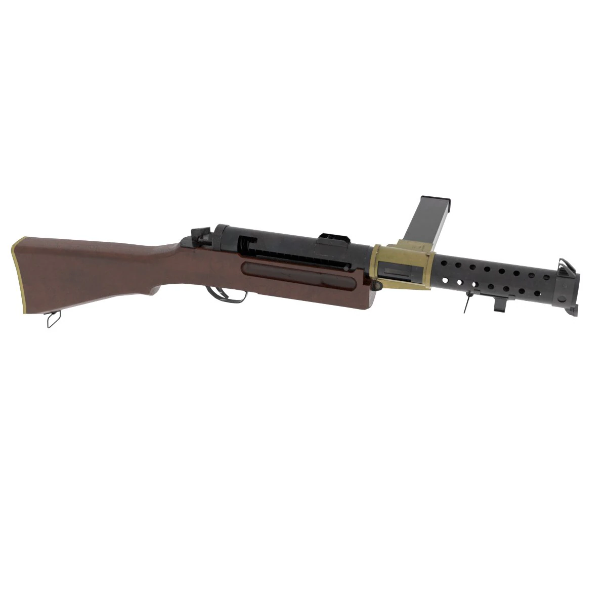 Lanchester MK1 SMG 3D Model .c4d .max .obj .3ds .fbx .stl .blend 