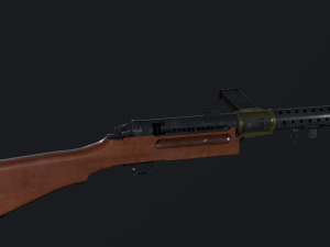Lanchester MK1 SMG Modelo 3D