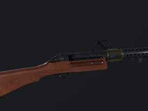 Lanchester MK1 SMG 3D Model