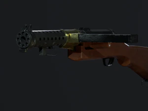 Lanchester MK1 SMG 3D Model