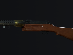 Lanchester MK1 SMG Modelo 3D