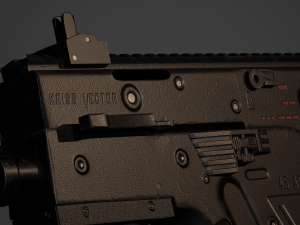Kriss Vector SMG 3D Model
