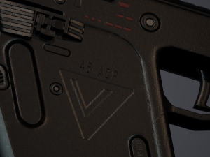 Kriss Vector SMG 3D Model