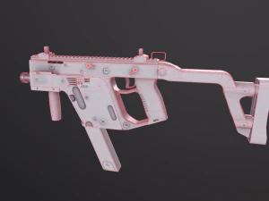 Kriss Vector SMG 3D Model