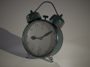 Retro Alarm Clock Modelo 3D