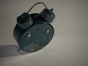 Retro Alarm Clock Modelo 3D