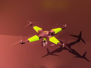 Low Poly DRONE CAMARA free Modello 3D