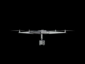 Low Poly DRONE CAMARA free Modelo 3D