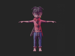 Chiby Character Modelo 3D