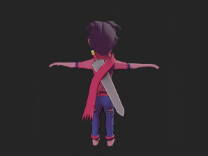 Chiby Character Model 3D