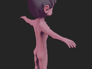 Chiby Character 3D Model