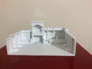 3d printable facade Model Cetak 3D