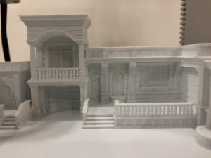 3d printable facade Model Cetak 3D