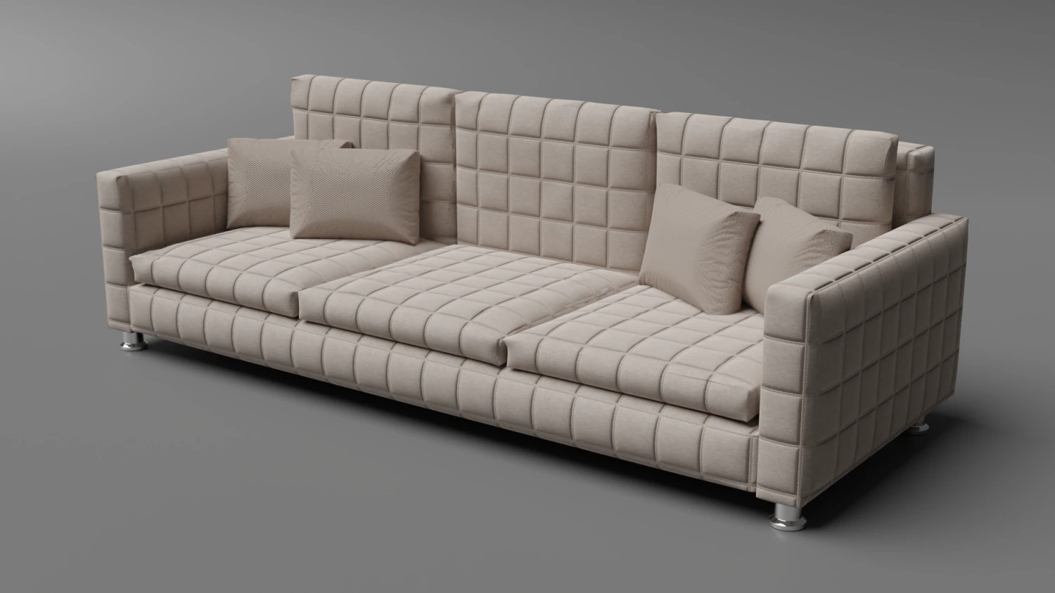 Sofa REl 3D 3D Model .c4d .max .obj .3ds .fbx .stl .blend 