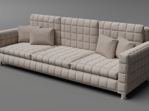 Sofa REl 3D Modelo 3D