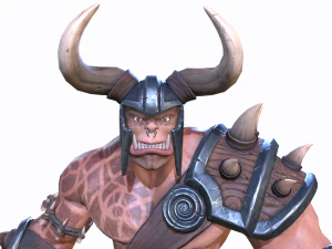 Orc Bull 3D Model