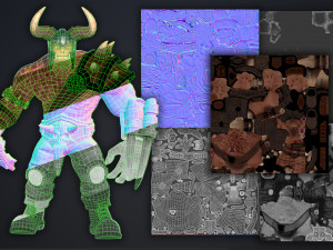 Orc Bull 3Dモデル