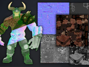 Orc Bull 3D Model