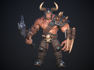 Orc Bull 3Dモデル