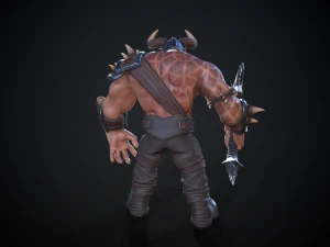 Orc Bull 3D Model