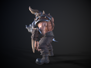 Orc Bull 3Dモデル