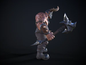 Orc Bull 3D Model