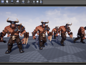 Orc Bull 3Dモデル