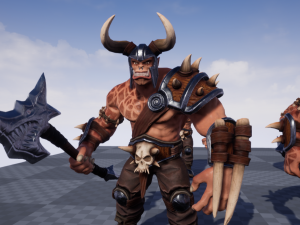 Orc Bull 3Dモデル