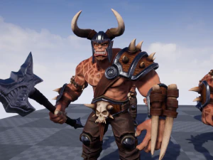 Orc Bull 3D Model