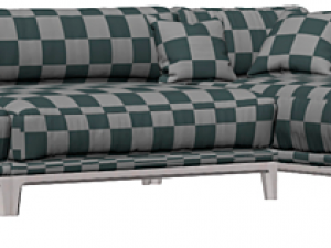 Sofa high quality Modelo 3D