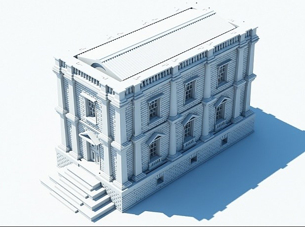 A House Modelo 3D .c4d .max .obj .3ds .fbx .stl .blend 
