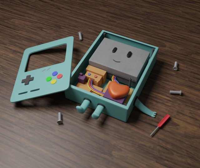 The heart of nintendo 3D 模型 .c4d .max .obj .3ds .fbx .stl .blend 