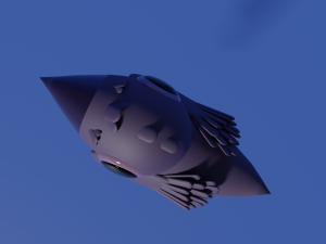 Stylized Raven Modello 3D